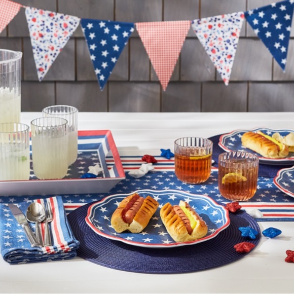 Sur La Table NWT Stars & Stripe Napkins, Set Of 4 - Memorial Day/July 4th
